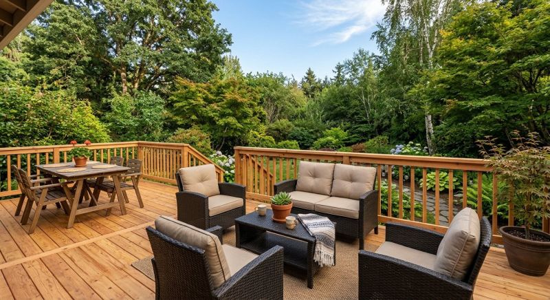 Hardwood Deck Installation in Stamford, CT