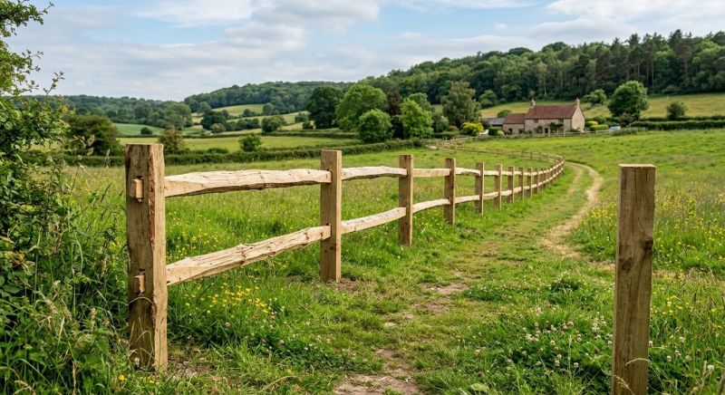 Rail Fence Installation in Pearland, TX
